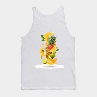 Realistic fruiti juice Tank Top